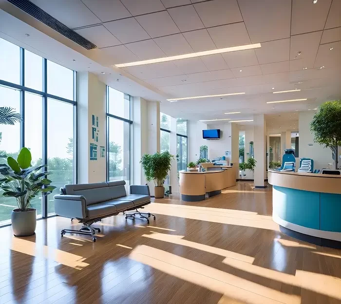 clinics vinyl flooring