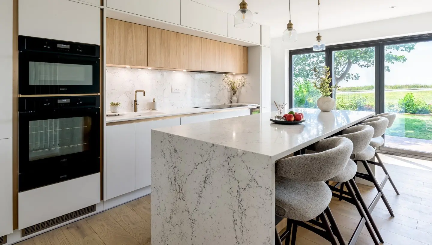 white modern kitchen