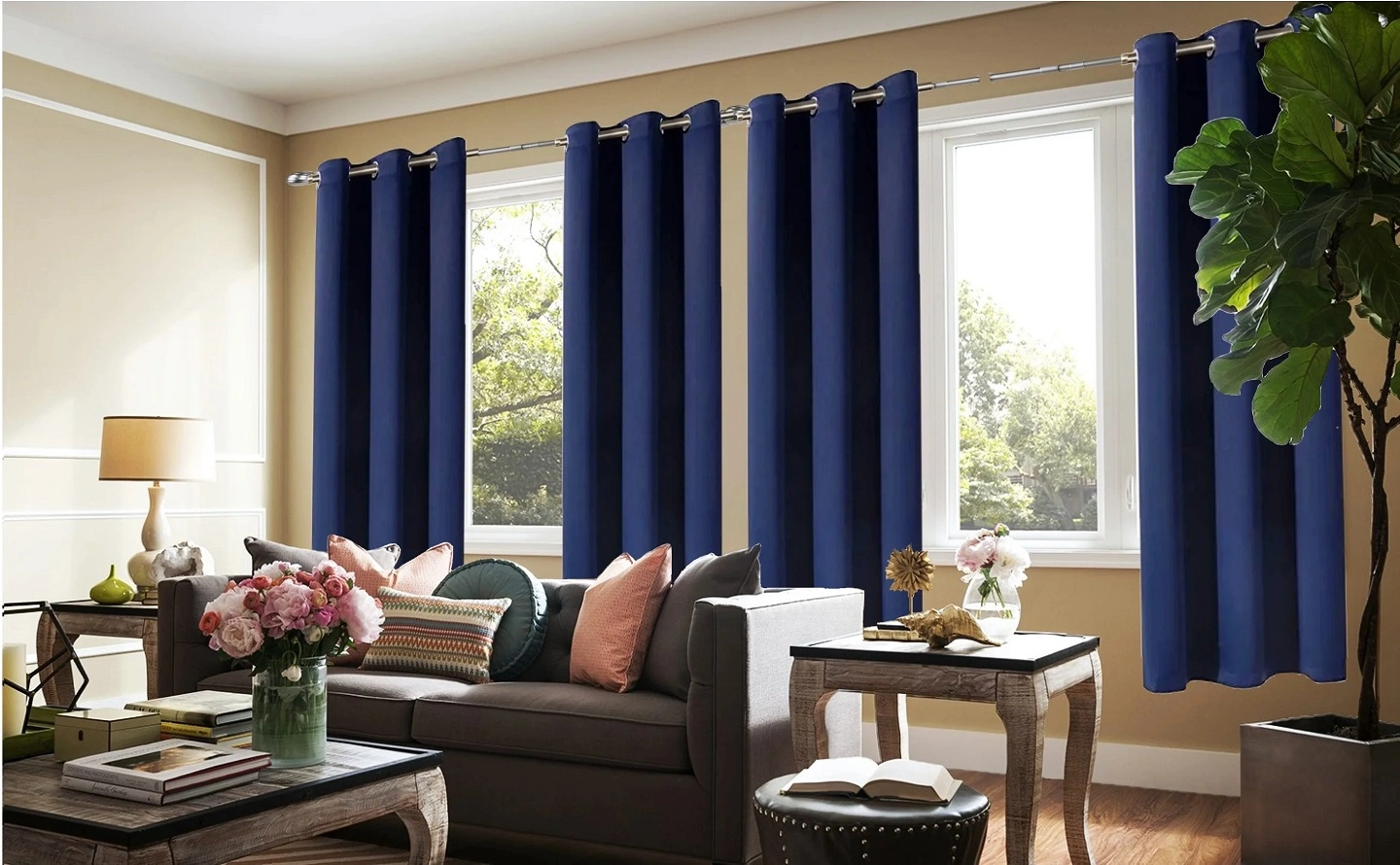 blue curtains w1